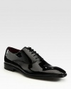 A modern classic, rendered in sleek, patent leather, is a style essential for every man's dress wardrobe.Patent leather upperLeather liningPadded insoleLeather soleImported