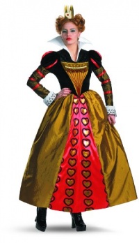 Disguise Costumes Women's Red Queen Deluxe (Movie) Disguise Costumes Women's Red Queen Deluxe (Movie)
