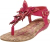 Jessica Simpson Vivian Thong Sandal (Little Kid/Big Kid),Pink/Coral,13 M US Little Kid