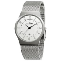 Skagen Men's C233XLSSC Steel Silver Dial Mesh Bracelet Watch Skagen Men's C233XLSSC Steel Silver Dial Mesh Bracelet Watch