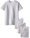 Hanes Men's  4 Pack Crew Neck T Shirt