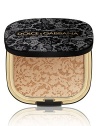 SAKS EXCLUSIVE. Housed in eminently collectible packaging and adorned in limited edition black lace to echo the fabric's importance in Dolce & Gabbana oeuvre. This lightweight bronzer offers a subtle luminescence and an even tone to the complexion with the lightest sweep across cheekbones and brow. Made in Italy