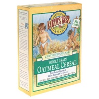Earth's Best Organic Whole Grain, Oatmeal Cereal, 8-Ounce Boxes (Pack of 12) Earth's Best Organic Whole Grain, Oatmeal Cereal, 8-Ounce Boxes (Pack of 12)