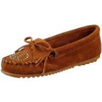 Minnetonka Women's Kilty Peace Sign Moccasin Minnetonka Women's Kilty Peace Sign Moccasin