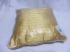 Martha Stewart Pleated Yellow Decorative Throw Pillow 20 x 20