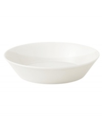 White dinnerware that's perfect for every day. The 1815 pasta bowl from Royal Doulton features sturdy porcelain streaked white on white for serene, understated style. White dinnerware that's perfect for every day. The 1815 pasta bowl from Royal Doulton features sturdy porcelain streaked white on white for serene, understated style.