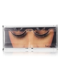 Benefit has more lash looks than days of the week. The new Lash Lovelies collection lets you be whoever, whenever! Custom-designed to fit precisely, its easy to apply them like a pro. Apply a thin line of lash glue along the base of false eyelashes. Let set for 30 seconds or until tacky. Position the lash close to the base of your natural lashes & gently press down from the outer corner inwards. To remove: gently peel off from outer to inner corner of eyelid. Apply more glue to the edges as they tend to have the most difficulty in sticking. Benefit has more lash looks than days of the week. The new Lash Lovelies collection lets you be whoever, whenever! Custom-designed to fit precisely, its easy to apply them like a pro. Apply a thin line of lash glue along the base of false eyelashes. Let set for 30 seconds or until tacky. Position the lash close to the base of your natural lashes & gently press down from the outer corner inwards. To remove: gently peel off from outer to inner corner of eyelid. Apply more glue to the edges as they tend to have the most difficulty in sticking.