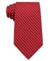 Subtle print on this Club Room tie is the perfect punctuation to your business style.