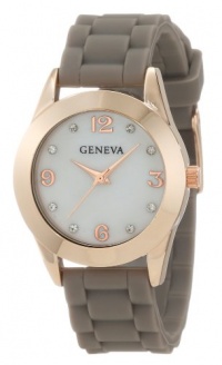 Geneva Moderate Women's AMZ1022 Multi-Strap Collection Mother-Of-Pearl Stone Detail Dial Watch Geneva Moderate Women's AMZ1022 Multi-Strap Collection Mother-Of-Pearl Stone Detail Dial Watch