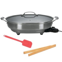 Cuisinart CSK-150 Refurbished 1500-Watt Nonstick Oval Electric Skillet Cuisinart CSK-150 Refurbished 1500-Watt Nonstick Oval Electric Skillet
