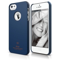 elago S5 Slim Fit Case for iPhone 5 + Logo Protection Film included - eco friendly Retail Packaging - Soft feeling Jean Indigo elago S5 Slim Fit Case for iPhone 5 + Logo Protection Film included - eco friendly Retail Packaging - Soft feeling Jean Indigo