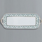 Indulge yourself in color, charm and elegance. A perfect balance of florals and delicate design between borders of gold.
