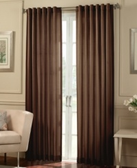 Simply sophisticated. In an array of distinctive hues, the Cooper window panel defines your room with tonal, wide-stripe antique satin for a look of classic chic. Simply sophisticated. In an array of distinctive hues, the Cooper window panel defines your room with tonal, wide-stripe antique satin for a look of classic chic.