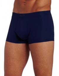 HUGO BOSS Men's Microfiber Boxer Short, Navy, Large