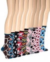 Footware with flair. Accent your outfit with these adorable trouser socks from Hot Sox that are decked out in an array of adorable prints. Wear a different design every day and make a statement with every step.