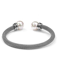 Majorica Monochrome Steel Bangle Majorica Monochrome Steel Bangle