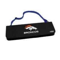 NFL Denver Broncos Metro 3-Piece BBQ Tool Set in Carry Case, Blue NFL Denver Broncos Metro 3-Piece BBQ Tool Set in Carry Case, Blue