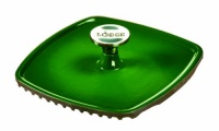 Lodge Color Enamel Cast Iron 8.5 inch Square Panini Press, Emerald Green Lodge Color Enamel Cast Iron 8.5 inch Square Panini Press, Emerald Green