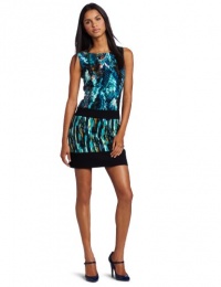 laundry BY SHELLI SEGAL Women's Mixed Printed Sheath Dress laundry BY SHELLI SEGAL Women's Mixed Printed Sheath Dress