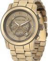 Michael Kors Men's MK8227 Runway Bronze Tone Stainless Steel Watch