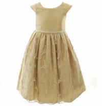 Sweet Heart Rose Girls 2-6x Flower Girl Dress, Oat, 6 Sweet Heart Rose Girls 2-6x Flower Girl Dress, Oat, 6