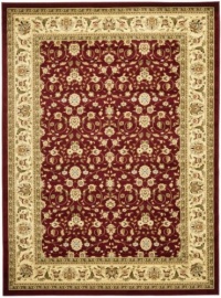 Safavieh Lyndhurst Collection LNH312A Red and Ivory Round Area Rug, 8-Feet Safavieh Lyndhurst Collection LNH312A Red and Ivory Round Area Rug, 8-Feet