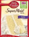 Betty Crocker Supermoist Cake Mix, French Vanilla, 15.25-Ounce (Pack of 6)