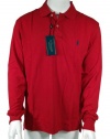 Polo Ralph Lauren Men's Classic-Fit Long-Sleeved Polo Shirt - Red - Medium