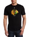 NHL Chicago Blackhawks Primary Logo T-Shirt  ,Black