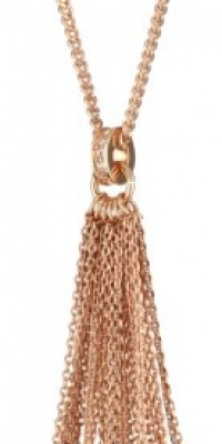 Juicy Couture Briolette Clear Tassel Necklace Juicy Couture Briolette Clear Tassel Necklace