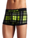 Papi Men's Scotties Plaid Brazilian Brief