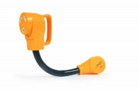 Camco 55165 RV 12 PowerGrip Dogbone Electrical Adapter with Handle Camco 55165 RV 12 PowerGrip Dogbone Electrical Adapter with Handle