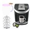 Keurig Vue V700 Brewing System Machine w/ 32 Vue Cup Carousel & 2 16 oz. Stoneware Coffee Mug