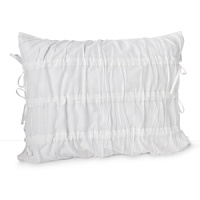 A chic, airy cotton decorative pillow from DKNY. A chic, airy cotton decorative pillow from DKNY.