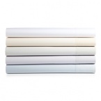 Simple in soothing hues, these super-soft sheets from Hudson Park are what's needed for a good night's sleep.