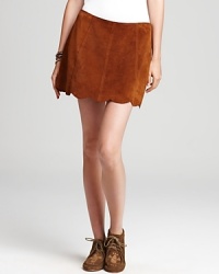 Edge into fall in this Joie skirt, crafted in luxe-touch suede, flaunting a scalloped hem for a feminine finish. Edge into fall in this Joie skirt, crafted in luxe-touch suede, flaunting a scalloped hem for a feminine finish.