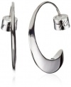 Kenneth Cole New York Silver-Tone Small Hoop Earrings