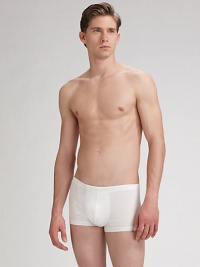 An essential, bandless look in an incredibly soft blend of Modal and silk with a double-layered fly. Modal/silk/elastane; machine wash Imported An essential, bandless look in an incredibly soft blend of Modal and silk with a double-layered fly. Modal/silk/elastane; machine wash Imported