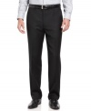 Round out your dress wardrobe with classic black pants from Lauren by Ralph Lauren.