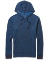 Layer up in comfort without losing your cool wearing this hoodie from American Rag.