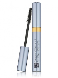 All Weather/All Waterproof. Gorgeous lashes just the way you love them. Full, curled, sexy. And virtually indestructible. Now lashes look beautiful in all wet conditions, from steamy humidity to a splash in the pool. Sumptuous Waterproof gives you all the weightless volume, lift and curl of the originalplus advanced total waterproofing. Exclusive BrushComber™ thickens like a brush, defines like a comb. Why save it for a rainy day? All Weather/All Waterproof. Gorgeous lashes just the way you love them. Full, curled, sexy. And virtually indestructible. Now lashes look beautiful in all wet conditions, from steamy humidity to a splash in the pool. Sumptuous Waterproof gives you all the weightless volume, lift and curl of the originalplus advanced total waterproofing. Exclusive BrushComber™ thickens like a brush, defines like a comb. Why save it for a rainy day?