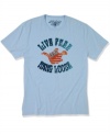 Rock your new mantra with this rad graphic tee from Lucky Brand Jeans.
