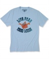 Rock your new mantra with this rad graphic tee from Lucky Brand Jeans.