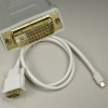 Mini DisplayPort to DVI Male Adapter Cable for Apple Laptops 6 feet