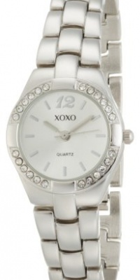 XOXO Women's XO109 Silver Dial Silver-tone Bracelet Watch