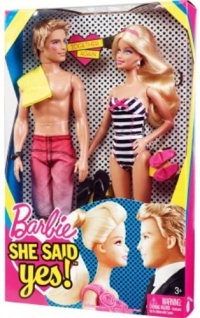 Barbie She Said Yes Doll Giftset Barbie She Said Yes Doll Giftset