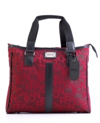 It's easy to get carried away every day with the convenience of a do-it-all, hold-it-all shopper tote that organizes all of your accessories and essentials for instant moment's notice access. A spacious, fully-lined interior reveals a zipper pocket, comprehensive organizer and a protective laptop pocket. Limited lifetime warranty. It's easy to get carried away every day with the convenience of a do-it-all, hold-it-all shopper tote that organizes all of your accessories and essentials for instant moment's notice access. A spacious, fully-lined interior reveals a zipper pocket, comprehensive organizer and a protective laptop pocket. Limited lifetime warranty.