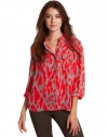 Parker Women's Button Pocket Top