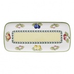 This cheerful collection combines delicious designs to be mixed & matched to create a tempting display for your table. Dinner plate, salad plate, bread & butter plate, rim soup bowl are available in four different styles: Fleurence, Valence , Orange, Vienne. All accessories available in Fleurence.