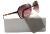 Christian Dior Women's Dior Chicago2 Purple / Brown / Grey Frame/Brown To Violet Lens Metal Sunglasses